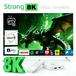 Suscripción <span class=keywords><strong>IPTV</strong></span> Strong-8k Trex-Dino, Lista de Códigos, Prueba Gratuita de 24 Horas, <span class=keywords><strong>Smarters</strong></span>-Pro M3u, Panel de Revendedor, 12 Meses, Europa, Alemania, Estados Unidos - Product Image 1