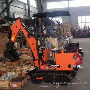Mini-excavatrice agricole 1 tonne 2 Mini-excavatrice pour verger Machine à crochet hydraulique multifonction Mini-excavatrice - Product Image 3