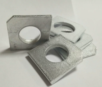 Galvanized carbon steel washers: notched washers, channel steel washers, and square tapered washers for fixing and reinforcement