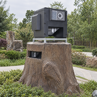 Boîtier de projecteur avec contrôle de température constant, protection IP65, boîte de contrôle pour systèmes de projection professionnels