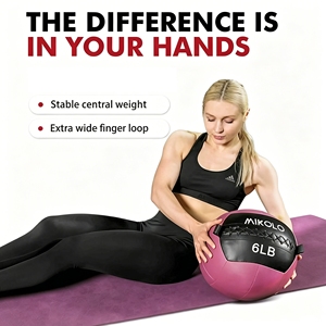 Non-Slip PU High Quality <b>Weight</b> Ball 33CM Professional Medicine Ball for Balance & Fitness Workout - Product Image 5
