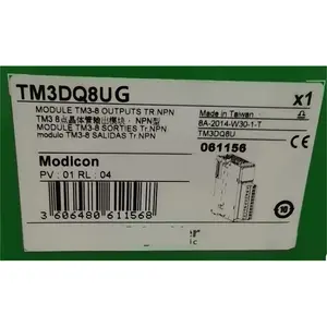 Tm3dq8ug PLC 8 điểm transistor NPN Rời Rạc đầu vào hoặc đầu ra mùa xuân thiết bị đầu cuối mô-đun modicon TM3