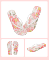 Prix promotionnel usine – Tongs blanches pour femmes, parfaites pour mariages, plage et été