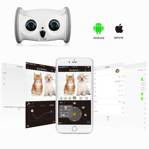 Jouet de caméra électrique pour chien personnalisé en usine avec distributeur de collations Jouet robot interactif automatique pour chien chassant un hibou Jouet pour animal de compagnie intelligent - Product Image 2