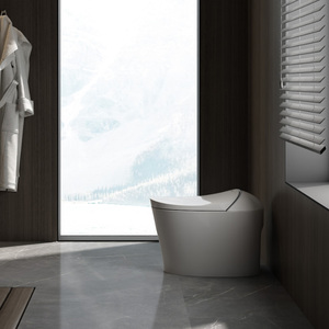 Best <strong>Intelligent</strong> <strong>Toilet</strong> Electrique Nightlight Foot Sensor Flushing Bathroom Bowl Ceramic <strong>Toilet</strong> Smart - Product Image 3