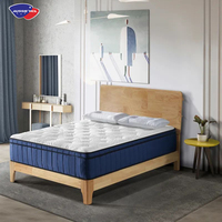 Matelas Compressé de Haute Qualité en Gros d'Usine - Matelas en Boîte à Ressorts Ensachés et Mousse à Mémoire de Forme, Tailles Simple, Queen et King