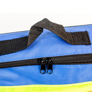 Kit de herramientas de emergencia para coche, 32x18x9Cm, juego de primeros auxilios de tela Oxford, Kit de rescate portátil para exteriores, 9 piezas, azul, naranja, amarillo - Product Image 3