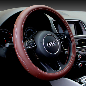 Accessoires intérieurs de voiture, housses de volant en cuir antidérapantes, mode, universelles, compatibles avec Tacoma, Accord, Z4, X3, Mercedes Benz - Product Image 5