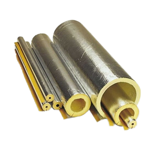 Vente en gros de plaques de laine de verre modernes de haute qualité / isolation thermique carrée avec feuille d'aluminium résistante au feu - Product Image 1