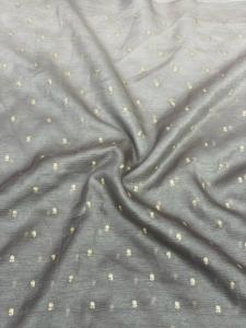 Largeur traditionnelle élégante du tissu 44 d'écrasement avec le détail complexe de travail manuel - Product Image 3