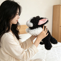 Jouets en peluche chat bouclé allemand personnalisés, super doux, brodés, anti-stress, mignons, cadeau d'anniversaire, animaux en peluche