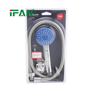 Pommeau de douche portable IFAN en plastique ABS, économiseur d'eau, pour salle de bain et hôtel - Product Image 4