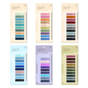 200 Sheets/pad6 Styles Morandi Color Self-Adhesive Paper <b>Memo</b> <b>Pads</b> Students Read Marker Cute Kawaii Office Stationery - Product Image 2