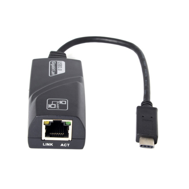 Factory Direct USB C Rj45 Ethernet Adapter 1000 MBPS Gigabit Wired Network Cable Converter External RJ45 LAN Interface for