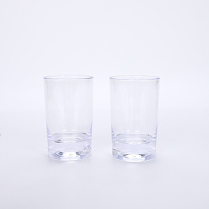 Transparent Mouthwash Cup Round For Hotel Home Use Minimalist Style Water Cup - Product Image 2