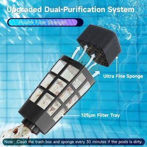 <span class=keywords><strong>Aspirateur</strong></span> de <span class=keywords><strong>piscine</strong></span> à main rechargeable 16 gal/min, fonctionnement 60 min, conception sans fil avec matière plastique - Product Image 3