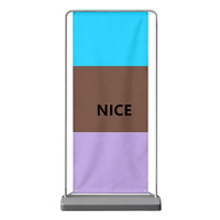 Toile de fond en polyester personnalisée Androsexual série arc-en-ciel gay, idéale pour les cérémonies thématiques et les rassemblements festifs, ornement de bannière
