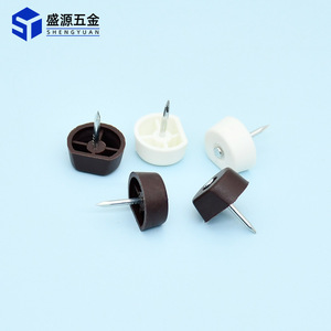 Support d'étagère en plastique Shengyuan avec vis, installation facile pour support de cloison de placard, blanc et marron - Product Image 2