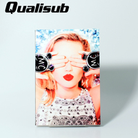 Qualisub — carnet de notes Sublimation, en carton, taille A5, pour Journal