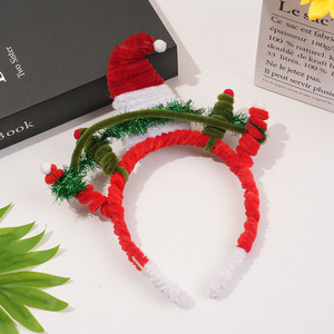 Đồ dùng cho tiệc Giáng sinh: Băng đô hình bông tuyết, tuần lộc, gạc nai, băng đô phát sáng <span class=keywords><strong>LED</strong></span> Giáng sinh - Product Image 4