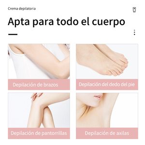 OEM ODM para mano, pie, axila, eliminación de poros suaves y brillantes, blanqueamiento, depilación, extracto de planta, crema d - Product Image 5