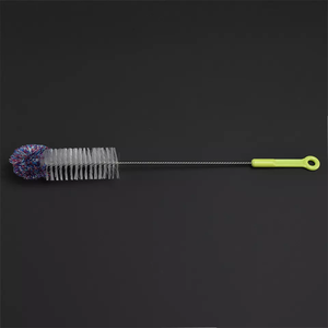 Brosse <span class=keywords><strong>de</strong></span> nettoyage <span class=keywords><strong>de</strong></span> <span class=keywords><strong>paille</strong></span> <span class=keywords><strong>de</strong></span> bouteille <span class=keywords><strong>de</strong></span> lait doux en acier inoxydable - Product Image 4