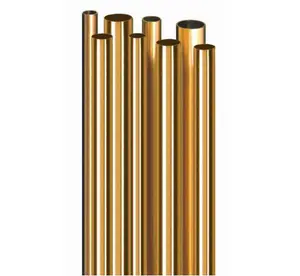 C61000 C61400 C95200 CuAl8 CuAl8Fe3 Tube de tuyau en cuivre bronze sans couture en alliage CuAl10Fe2-C
