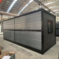 Maison conteneur pliable préfabriquée très demandée - Modulaire, installation facile, étanche, économe en énergie, pour hôtels et villas