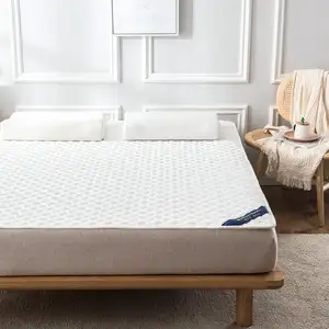 Baskılı Polycotton düz renk yatak koruyucu kapak sabit yatak örtüsü seti Coverlet donatılmış yatak örtüsü