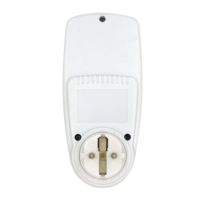 Wattsave 230V Compteur de consommation d'énergie numérique intelligent pour la maison, type de prise L, produit écoénergétique CE pour la norme allemande