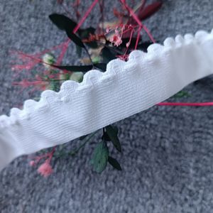 Yüksek Esneklikte Naylon Örme Jakarlı Elastik Bant, Giysi Kullanımı İçin Düz Renkli Logolu Elastik Bant - Product Image 6