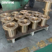 Prix usine cône concasseur pièces de rechange cooper bagues douille doublure et excentrique arbre douille arbre principal étape