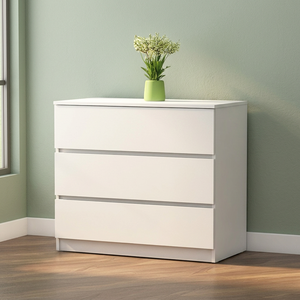 Commode à 3 Tiroirs en Bois de Haute Qualité avec Design Contemporain pour Salon Fabriquée en Malaisie Modèle 1440 - Product Image 3