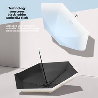 Le nouveau petit parapluie présente un motif dégradé et un style novateur. C'est un parapluie cadeau pour les femmes