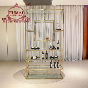 Barre commerciale de présentoirs de casier à vin de mariage de retour pour l'hôtel - Product Image 1