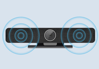 Joyusing Zoom Room Système de vidéoconférence Salle de réunion Haut-parleurs Caméra 4K AI Barre vidéo Caméra USB avec microphone