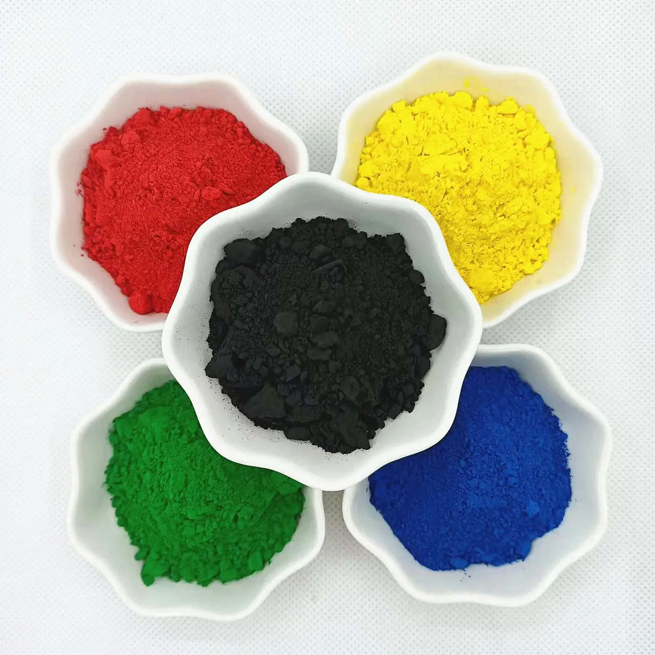 Mavi demir oksit pigmenti boya kaplama kauçuk pist zemin malzemesi tonlama pigment