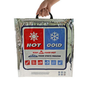 กระเป๋าเก็บความเย็นฉนวนกันความร้อนแบบพกพากระเป๋าช้อปปิ้งเก็บความเย็นร้อนและเย็นสำหรับซูชินมอาหารสัตว์เลี้ยง - Product Image 1