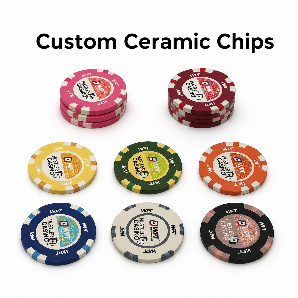 高品質 wptポーカーチップ ：プロのゲーム愛好家のために