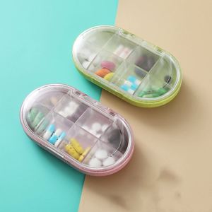 กล่องใส่ยาขนาดเล็ก 8 ช่อง สำหรับจัดเก็บยาและอุปกรณ์ - Product Image 4