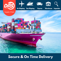 Service d'expédition porte-à-porte CDT DDP par mer, air et camion de la Chine vers les États-Unis, transitaire FBA AMZ, agent d'expédition LCL/FCL