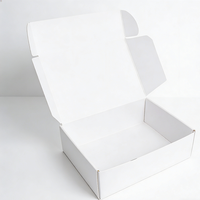 Boîtes cadeaux et d'expédition rigides en carton ondulé recyclable de haute qualité avec logo personnalisé, impression bronzée et fermeture magnétique avec poignée