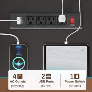 โต๊ะคอมพิวเตอร์เข้ามุมโต๊ะรูปตัว L แบบกลับด้านได้พร้อมลิ้นชักผ้าและเต้ารับไฟฟ้าโต๊ะเล่นเกมพร้อมไฟ LED สำหรับบ้าน - Product Image 6