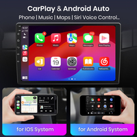 Autoradio 9 pouces 4G LTE sans fil CarPlay Android Auto pour JEEP Wrangler JL 2018-2021 GPS BT DSP RDS FM