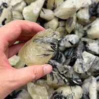 Großhandel: Hochwertiger, natürlicher, roher gelber Turmalin-Rohstein, 3-8 cm, gelber Kristall-Mineralienproben, lose Steine für