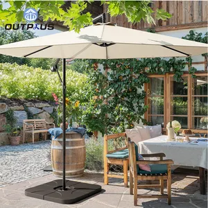 超值价格优质家具巨大庭院餐桌花园遮阳伞户外香蕉庭院伞