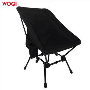 Fauteuil pliant Woqi, chaise de plage portable en toile avec trois hauteurs réglables, pour le camping et la pêche - Product Image 3