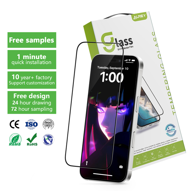 Advanced HD Clear ODM Anti-scratch 9H Phone Tempered Glass Protector for iphone 16 15 14 13 12 11 Pro Max Screen Protector