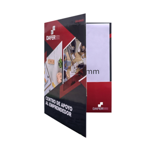 Cartelle Portadocumenti A4 Personalizzate con Logo in Rilievo <span class=keywords><strong>e</strong></span> Tasche per Documenti <span class=keywords><strong>e</strong></span> Biglietti da Visita, Cartella in Carta Premium - Product Image 4