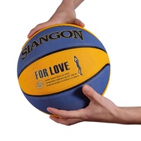 Pelatih Kontrol Bola Basket SIANGON/KAJET/OEM Berkualitas Tinggi, Kulit, Ukuran Lebih Besar, Peralatan Latihan Tembak Model 6009